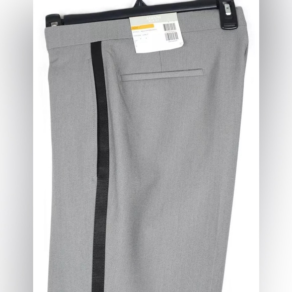 Alfani Men's Slim-Fit Stretch Tuxedo Pants Light Grey 30 x 30 Brand New - Picture 5 of 6